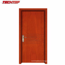 Tpw-080 New Entry Half Glass Wooden Door for Bathroom